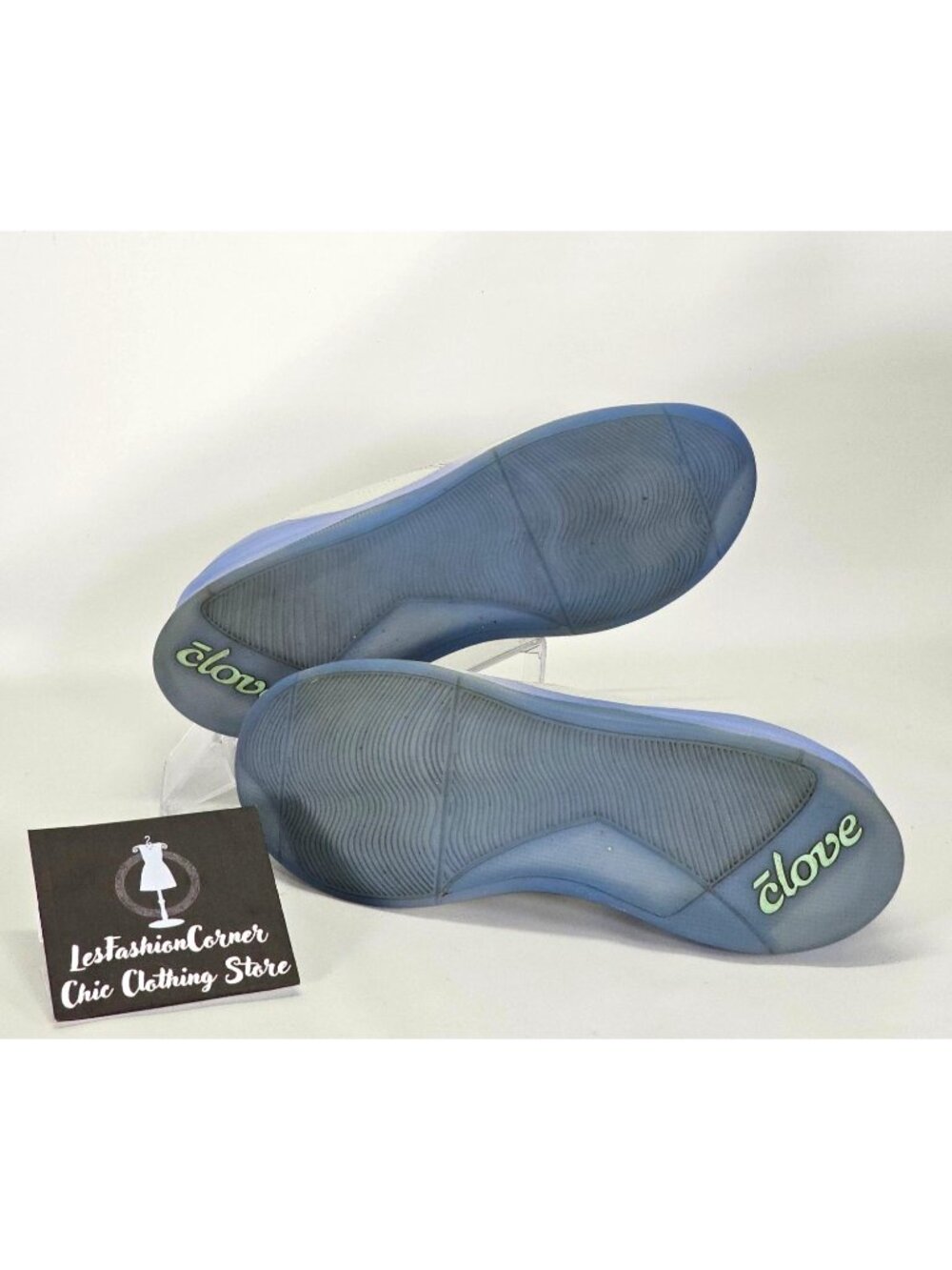 Clove Men's Blue Clarino Grey Matter Nurse Shoes Size 11.5 1805 - Picture 7 of 14